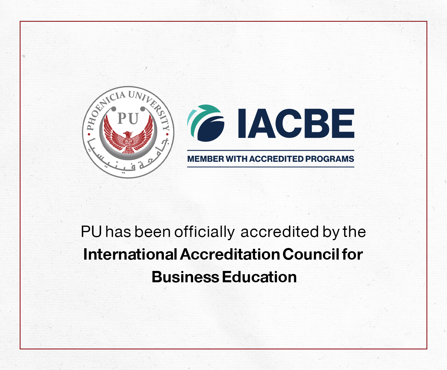 IACBE Accreditation
