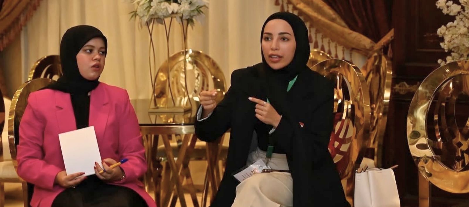 PU Staff Member Participates in the Arab Youth Parliament Model Simulation