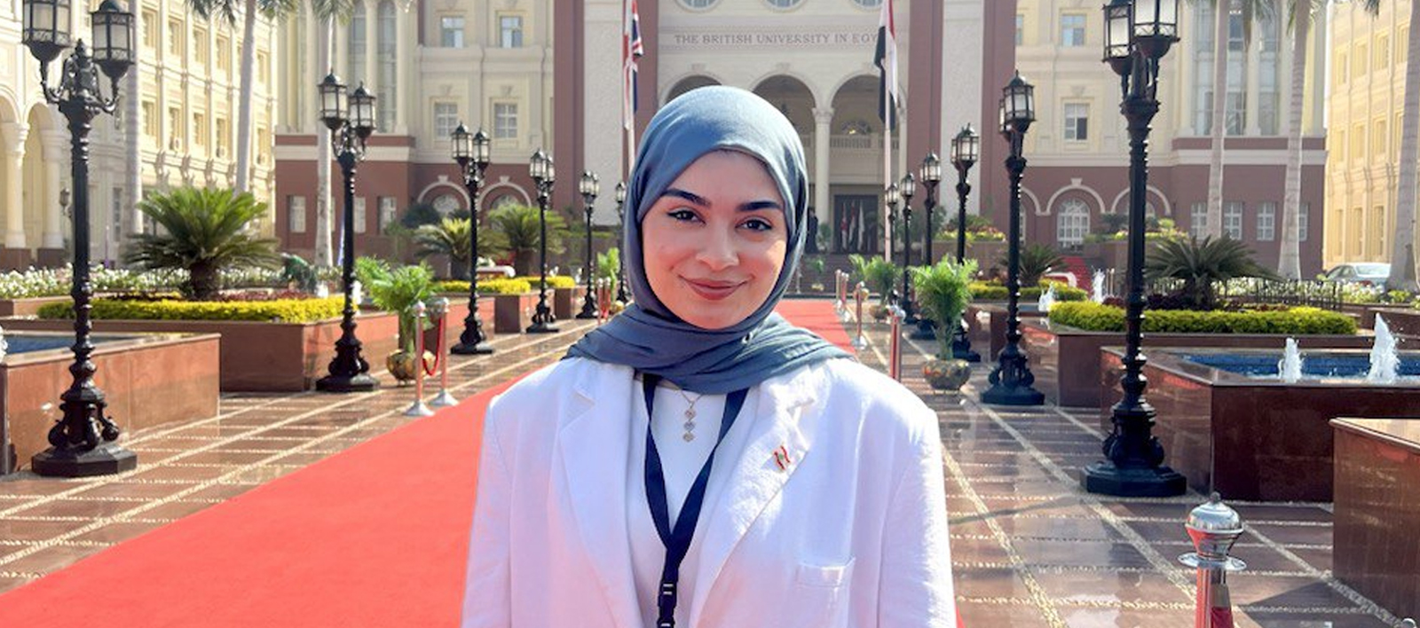 PU's ECE Student Participating in Training Program in Egypt