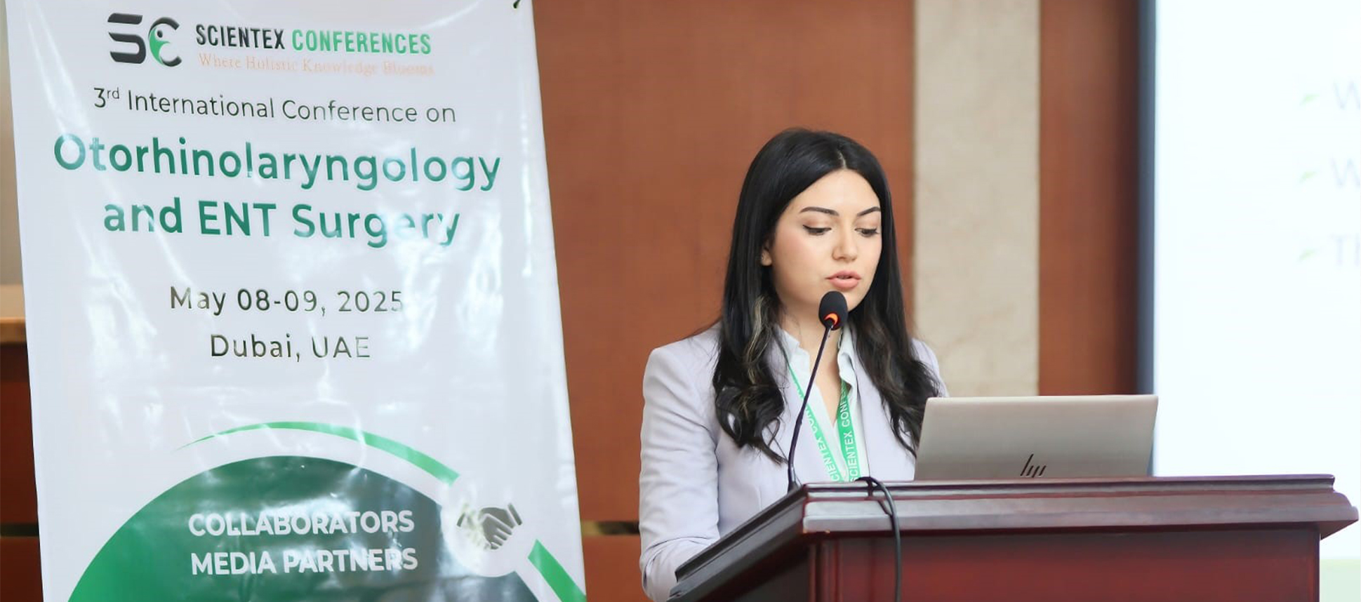 PU Faculty Member Speaks at International ENT Conference in Dubai